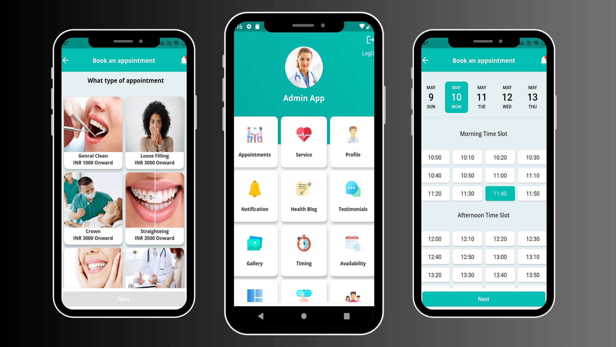 Doctor Appointment Booking & Clinic Management Custom Mobile App